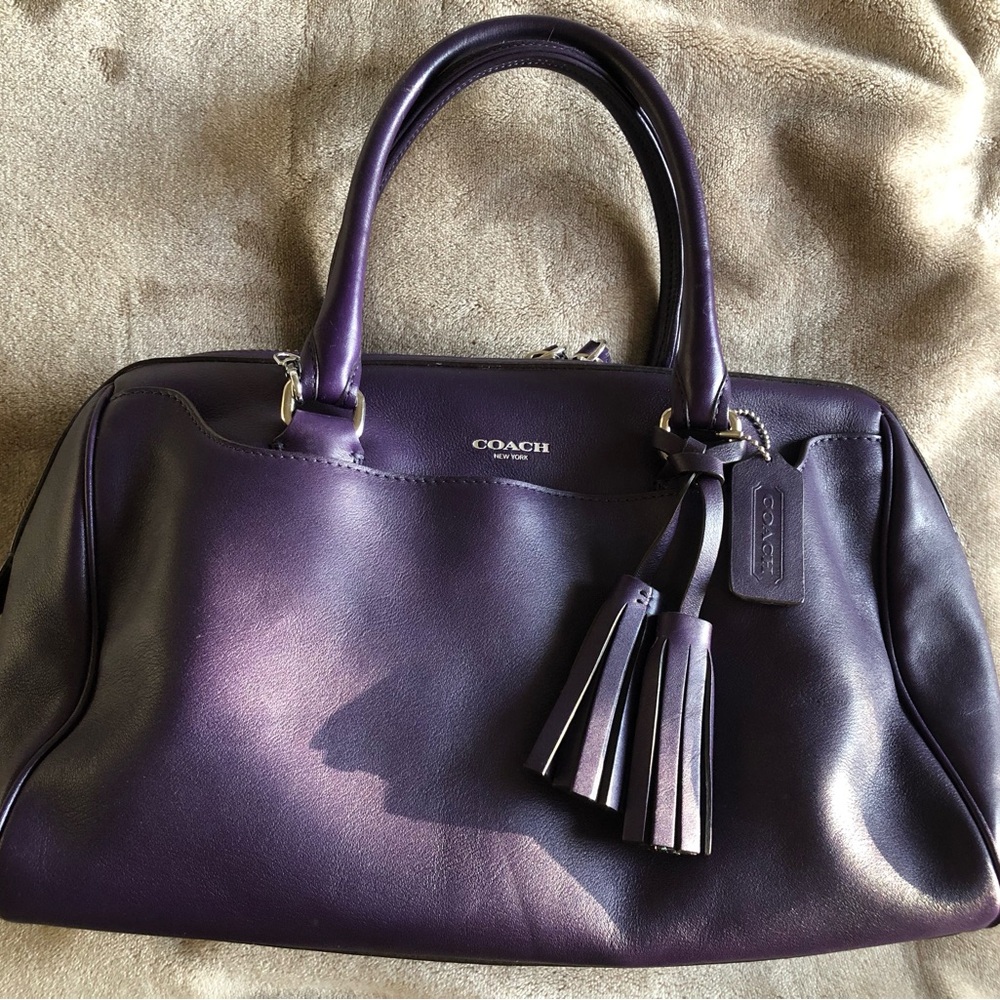 Purple COACH Handbag Y2K